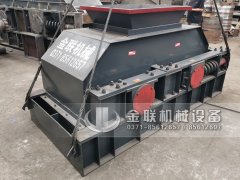 2PG1007型制砂設(shè)備液壓對(duì)輥制砂機(jī)發(fā)貨圖片